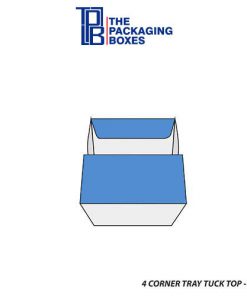 4 Corner Tray Tuck Top Boxes