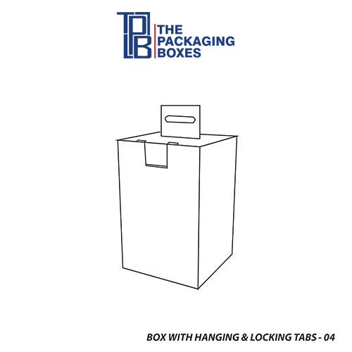 Box With Hanging and Locking tabs template box-with-hanging-and-locking-tabs-template