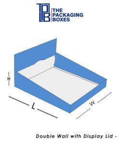 Double Wall Display Lid Boxes