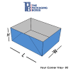 Four Corner Tray Boxes