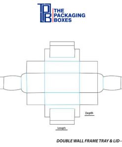 Double Wall Frame Tray Lid Boxes