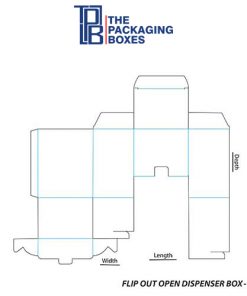 Flip Out Open Dispenser Boxes
