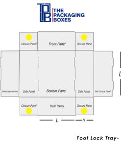 Foot Lock Tray Boxes