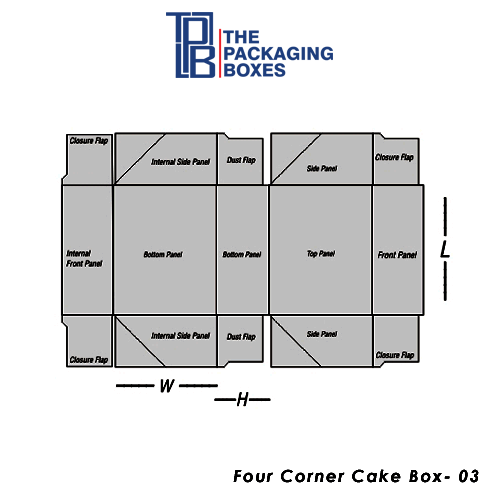 Four Corner Cake Box Design four-corner-cake-box-design
