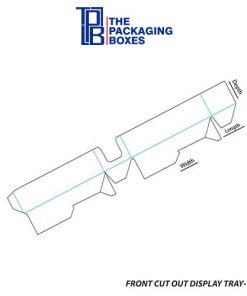 Front Cut Out Display Tray Boxes