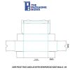 Piece Tray Side Wall Boxes Template