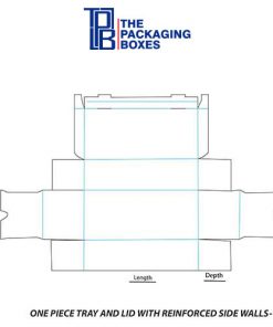 Piece Tray Side Wall Boxes Template