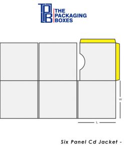 Custom Six Panel CD Jacket Boxes