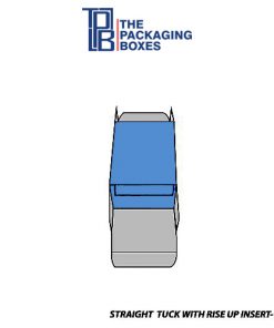 custom straight tuck with rise up insert boxes