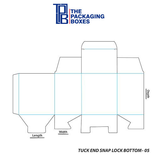 Tuck End Snap Lock Bottom full template Tuck-End-Snap-Lock-Bottom-full-template