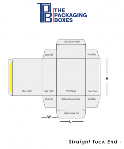 structural design of Straight Tuck End Boxes
