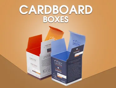 cardboard boxes